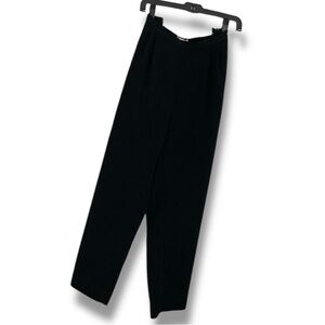 Coldwater Creek Natural Fit Black Trousers Petite
